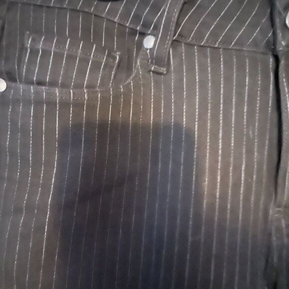 Paige pinstriped skinny pants NWT - Picture 9 of 13